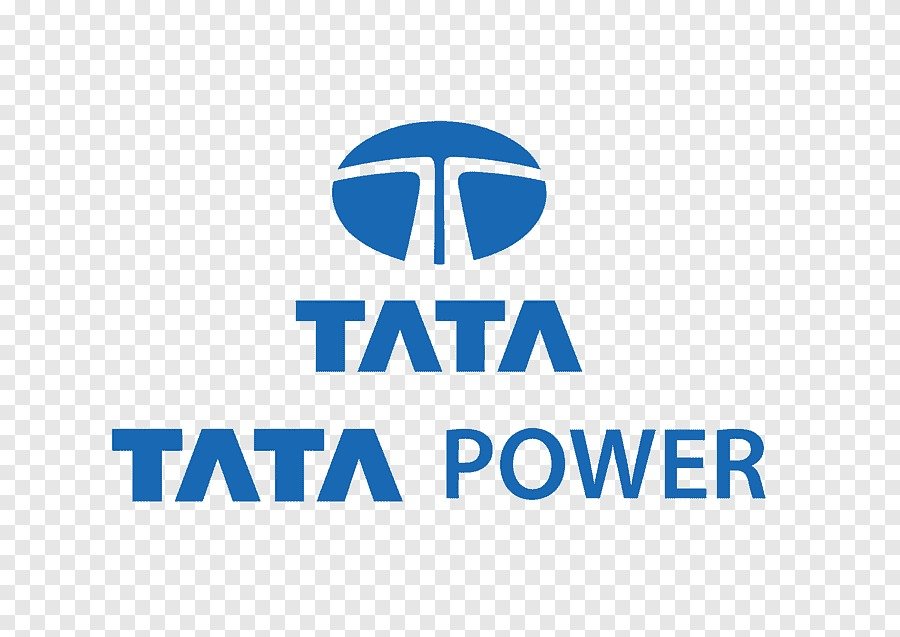 Tata Power logo in blue with stylized T symbol and company name